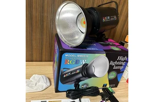 MM8518 High-brightness Solar Lamp, LED Circular Lamp, Photography Lamp, RGB Atmosphere Lamp, Social Media Lighting Enhancement