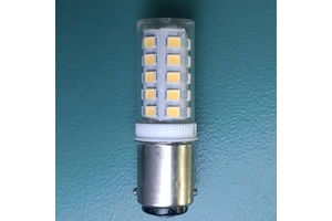 LED Corn Light B15 Bulb Ceramic High Lamp 6000K Daylight White 110V/220V Horizontal Plug-in Light B15 LED Bulb
