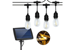 Vertak Solar Lamp Outdoor Lamp with Solar Panel and Control Led Garden Solar Lamps with 2.5W Solar Panel