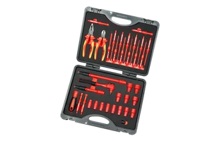36 Pcs Interchangeable Insulated Tool Kit in Heat Insulation Materials Vde Electrical Tools Set Finework Insulated