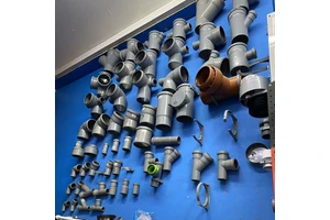 HDPE Flexible Plastic Pipe Connector and Fittings