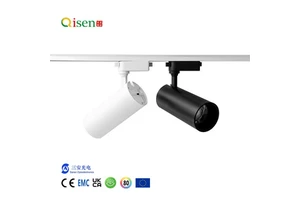Art Gallery Dimmable LIFUD Driver Track Light Spot Light 4 Wire 18w 24w 30w 36w 3 Circuit Dali CCT Track Lights Spotlight