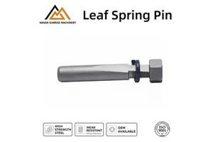 Heavy Duty Truck Leaf Spring Pin Shackle Pin With Nut Washer 40Cr Alloy Steel 10.9 Grade Suspension Spare Parts