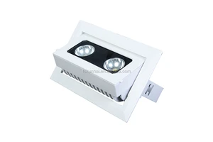 LED Lamp, Embedded Rectangular Downlight, Engineering Lamp Embedded Grille Lamp KH-GA-T