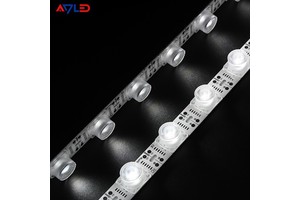12V 3030 Edgelit LED Strip Light Bar High Power Optical Lens Rigid Aluminum Alloy Advertising Lights Fabric Light Box Profile