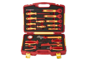 VDT-04 19pcs Insulated Electrician Tool Set Tool Box Home Tool Set Socket Wrench Set