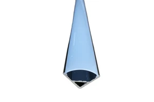 45 Degree Oblique Beam Led Aluminum Profile groove V Type Profile for Strip Light