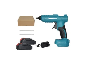 Industrial Versatile Cordless Hot Melt Glue Gun Thermostatic Type with Multi-Power & Copper Nozzle Electric Source