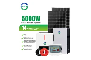 3kw Home Solar Energy System 5kw Off Grid Hybrid Complete Kit Set 6.2kw With Solar Panels Battery For Power Storage
