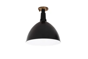 Matte Black Metal Shade Room Hotel Decorative Ceiling Lamp Lighting Led Ceiling Lamps for Indoor