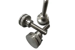 Stainless Steel Knurled Thumb Screws Custom Size Knurled Thumb Screws Hand Tightening Bolts For Assembly