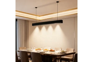 Robust Industrial Grade Linear LED Fixture for High Ceiling Warehouses and Gyms