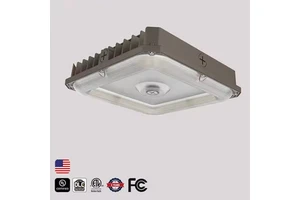 Minglight Durable IP65 Waterproof LED Parking Garage Lights 100W 80W 60W Canopy Light for Warehouse 40W 30W 20W Variants