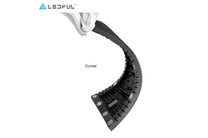 Indoor Advertising Flexible LED Panel Round Circle Curve P1.25 P2 P2.5 P3 P4 Soft LED Module