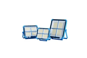 Large Capacity Detachable Solar Rechargeable IP66 LED Floodlight 120 Beam Angle Movable Power Supply for Garden Emergency