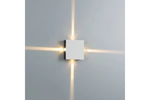 Modern Indoor Wall Lighting Round Square LED Cross Stair Light Indoor 4 Way Narrow Beam Surface Mounted Wall Light