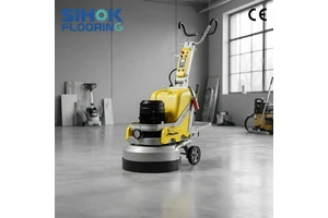 Sihok 220V Single Phase Portable Planetary Concrete Grinder For Residential Apartment Renovation Projects