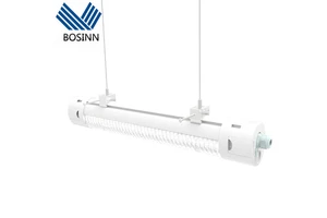 Three-proof Lamp Linear Fixture Solar Tri-proof Lights Vapor-proof Inductive Switch Dimmer Garage Purification Lamps