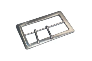 Fashion Design Factory Customized Center bar Metal Buckle Nice Polishing Tri-Glide Belt Buckle for Women