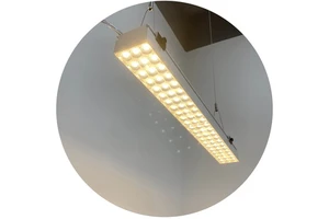 CE RoHS Suspension Surface Mounted LED Linear Low Bay Light Warehouse Garage Linear Light