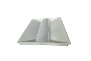 2x2ft 2x4ft Parabolic Troffer 60x60 25w 36w Dimmable Led Recessed Panel Light IP65 3-Year Warranty White for Warehouse