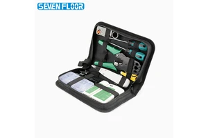 Professional Rj45 Crimping Tool Kit for CAT5/CAT6 Computer LAN Cable Tester Network Repair Tool Set