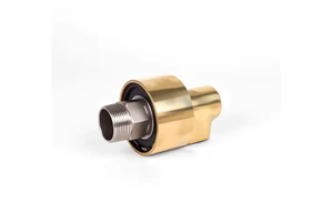HDHS Copper Rotary Joint 360-Degree Cooling Water 4/6/1 Inch Single/Dual Steam High-Speed