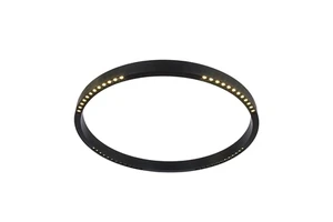 Hot Sale Modern 800mm Dia Architectural Hollow Accent Spot Linear Louver Low UGR LED Ceiling Lighting with Remote Dali Control