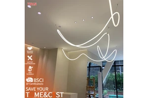 Factory Wholesale 360 Degree 12v 24v Round Neon Tube Flexible Silicone Linear Light 22mm Diameter Led Profile Light
