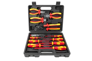 SHALL 1000V Insulated Screwdriver & Pliers Set, Magnetic VDE Tools for Electrician