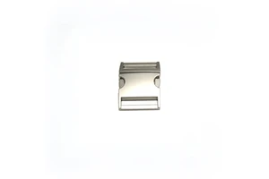 38mm Custom DIY & Colored Curved Side Quick Release Buckle Hardware Strap Metal Buckle for Bag, Pet Harness