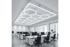 Top Quality 100-240V Garage Honeycomb Light Hexagonal Led Light Good Service Led Light on Ceiling for Car Wash