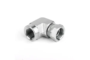 1502 90 Degree Elbow Female NPTF Threaded Female NPSM Rotary Joint 1502