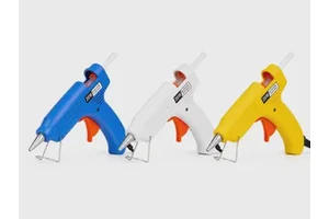 Hot Melt Glue Gun 20W Craft Small & Large Glue Stick 7mm/11mm Manual DIY SD Blue Temperature Adjustable