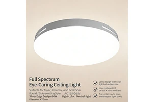 High Quality Fashion Style Decorative Home Lighting Home Office Modern Design Led Surface Mounted Metal Ceiling Lamp IP33 Rated