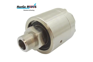 Industrial AL20 Stainless Steel CO2 Vacuum Rotary Union 20bar 350RPM Corrosion-Resistant Swivel Joint Polished Finish