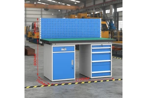 OEM Garage Storage Workbench Tool Box Portable Workshop Cabinet Metal Tool Chest Wheel Modern Design 500KG Load Capacity