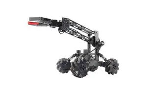Plastic Assembly 4x4 Car Program Manipulator Grab Pick Vehicle Robot Arm DIY Kits RC Remote Control Expert USB Cable 4 Channels