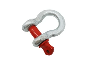 Bytes Forged US Type G209 Screw Pin Anchor Shackle Carbon Steel Galvanized Bow Shackles Heavy Industry Use High Durability