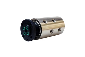 MP04T Multiports 4 Inlet 4 Outlet High Pressure Rotary Joint G1/2'' Hydraulic Oil Rotary Union Used for Welding and Robotic Arms