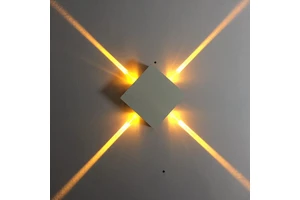 Outdoor Waterproof LED Cross Beam Wall Lamp, Spotlight Wall Light for Hotel, KTV, Club, Staircase & Background Wall