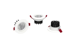 Ceiling Spot IP44 LED Modern Aluminum Commercial Lighting 5W Downlights for Hotels Saloons Villas Supermarkets