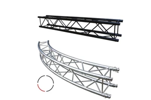 DJ Stage Lighting Aluminum Truss Structure 6061-T6 Alloy CE/TUV Certified for Trade Show Booths