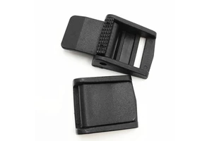 Factory Plastic Press Button Cam Lock Lever Toggles Backpack Straps Locking Buckle Webbing Cam Buckles Plastic Black Toggle Clip