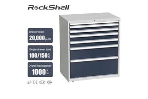 Rockshell Customizable Tool Cabinet Mechanic Tool Storage Box Garage Workshop Repair OEM Supported Armario Para Herramientas