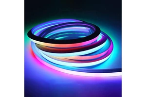DC24V Top Bend LED Neon Light 1616 Copper Lamp Body IP20 Rating