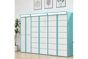 Smart Drop off Pick up Parcel Box Smart Waterproof Laundry Locker Electric Cabinet Locker Station with Touch Screen Locker