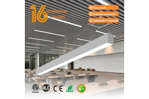Low Profile Continuous Row Lighting Aluminum Led Linear Track Light Anti-Glaring IP44