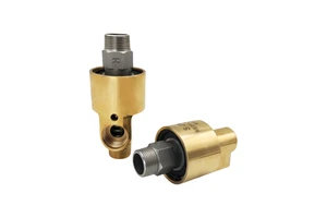 HD/HS Copper H-Shaped Rotary Joint One-Way and Two-Way Threaded Connection Special Pneumatic Cooling Water Swivel
