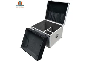Manufacturer Direct Customized Size Color Strong Portable Chrome Plated Outdoor Alloy Aluminum ABS Foam Packed Custom Tool Box